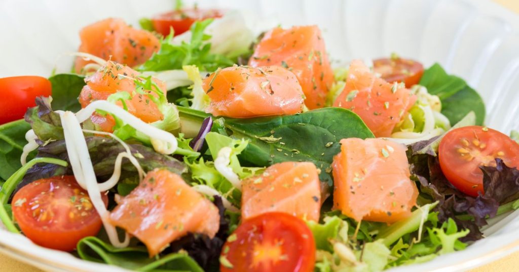 鮭魚沙拉